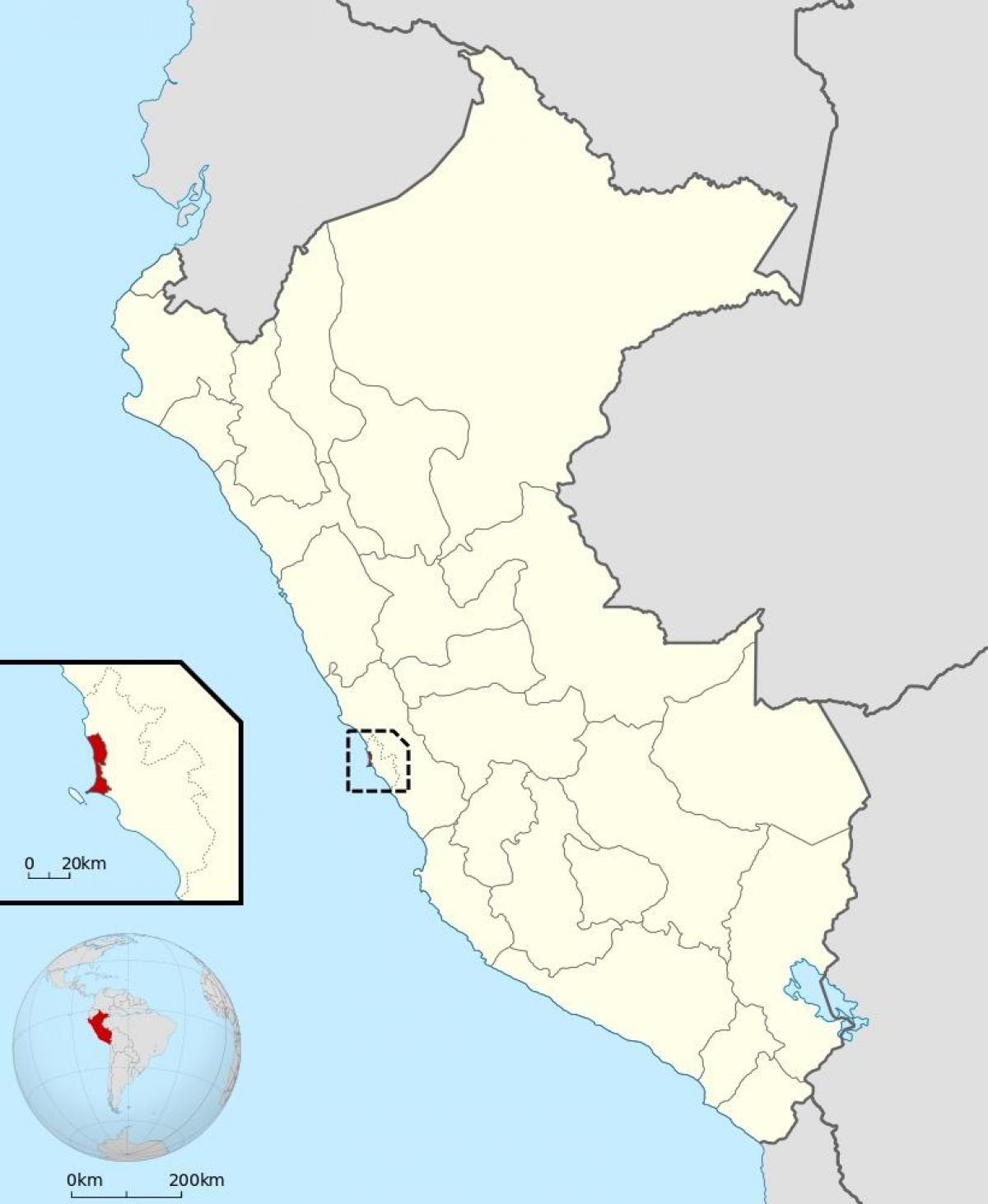 harta de callao, Peru