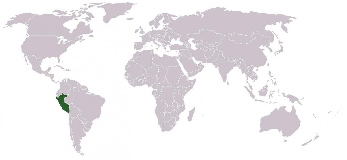 harta Peru global