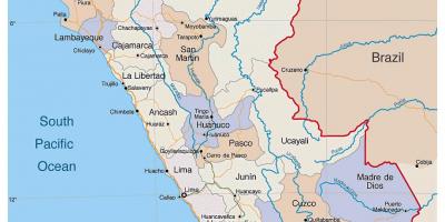 Harta detaliata harta a Peru