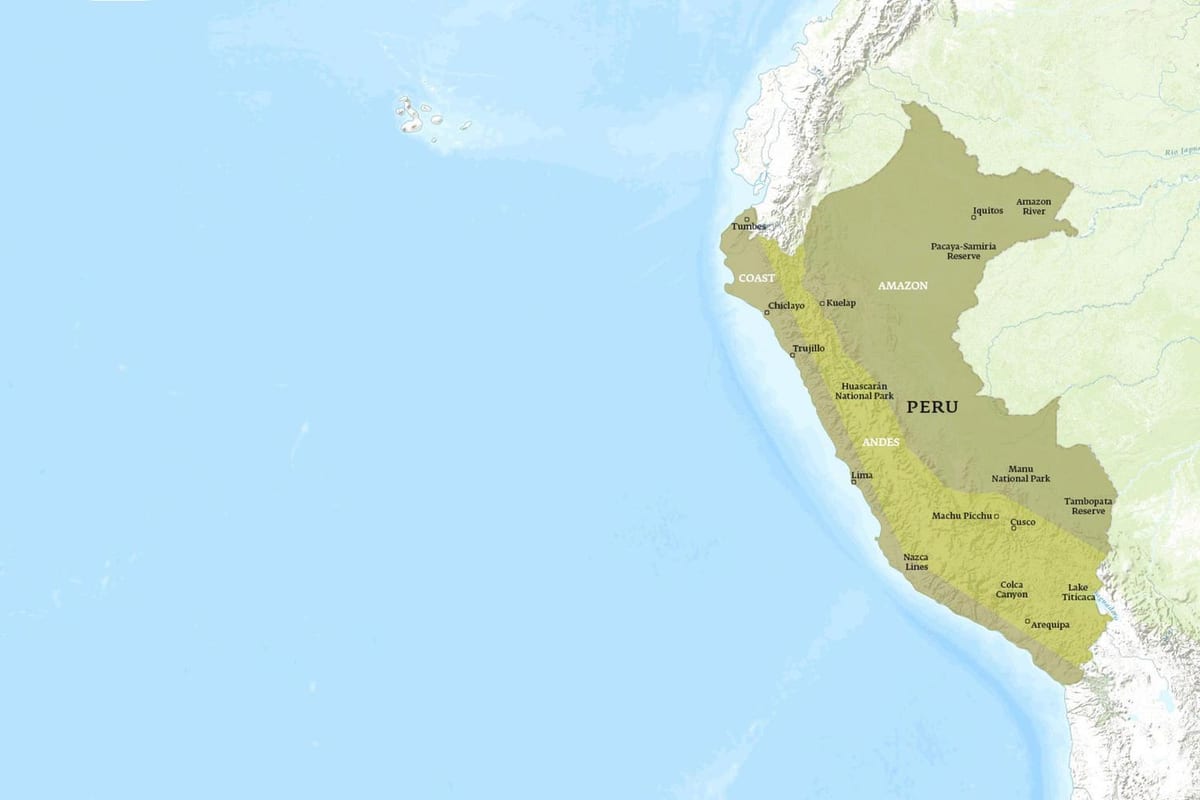 harta indiana îi Peru