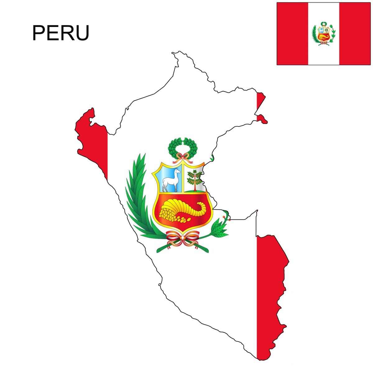 harta Peru pavilion