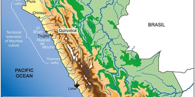 Peru geografie hartă