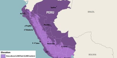 Harta zika Peru